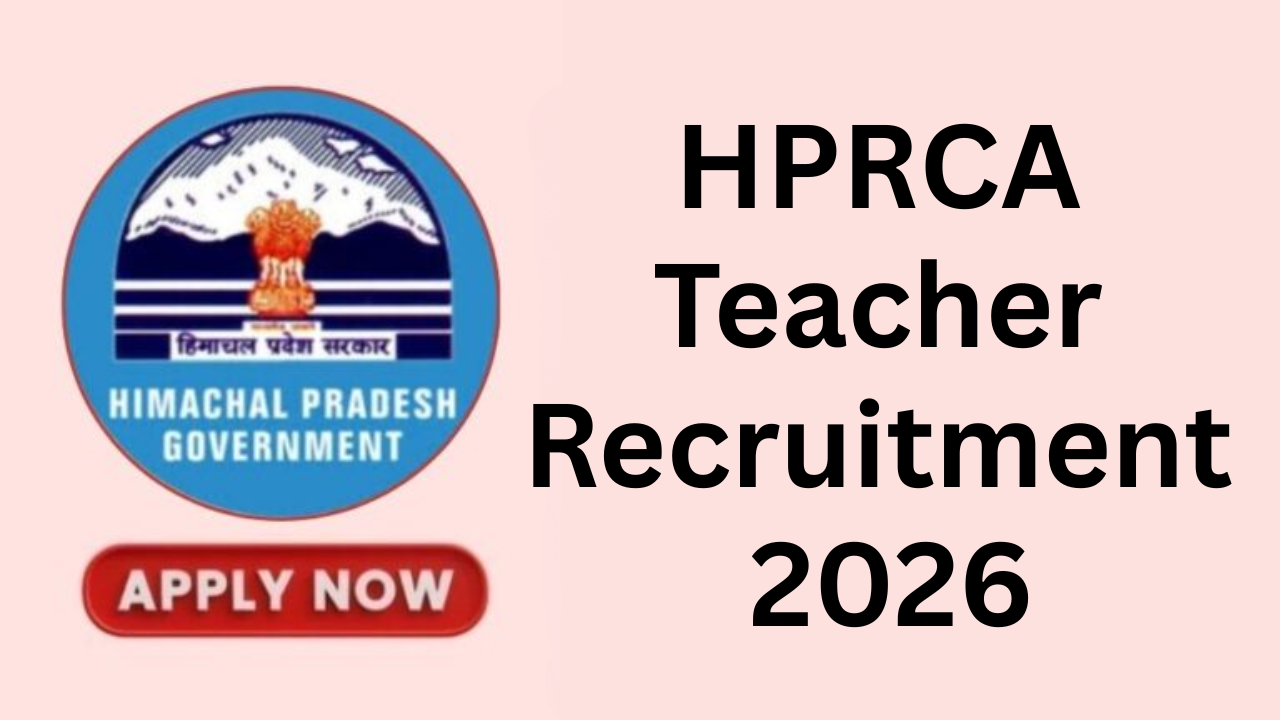 HPRCA Teacher Recruitment 2026
