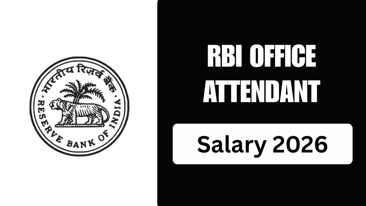 RBI Office Attendant Salary 2026