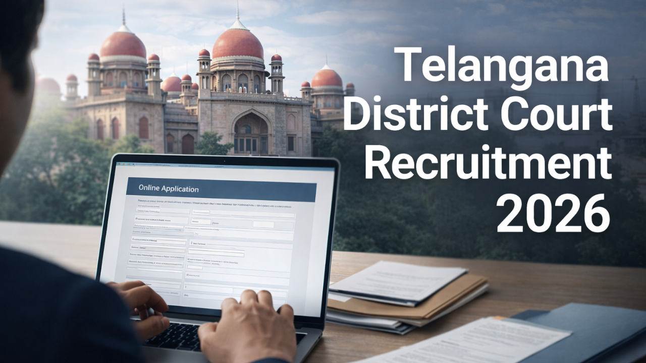 Telangana District Court Recruitment 2026