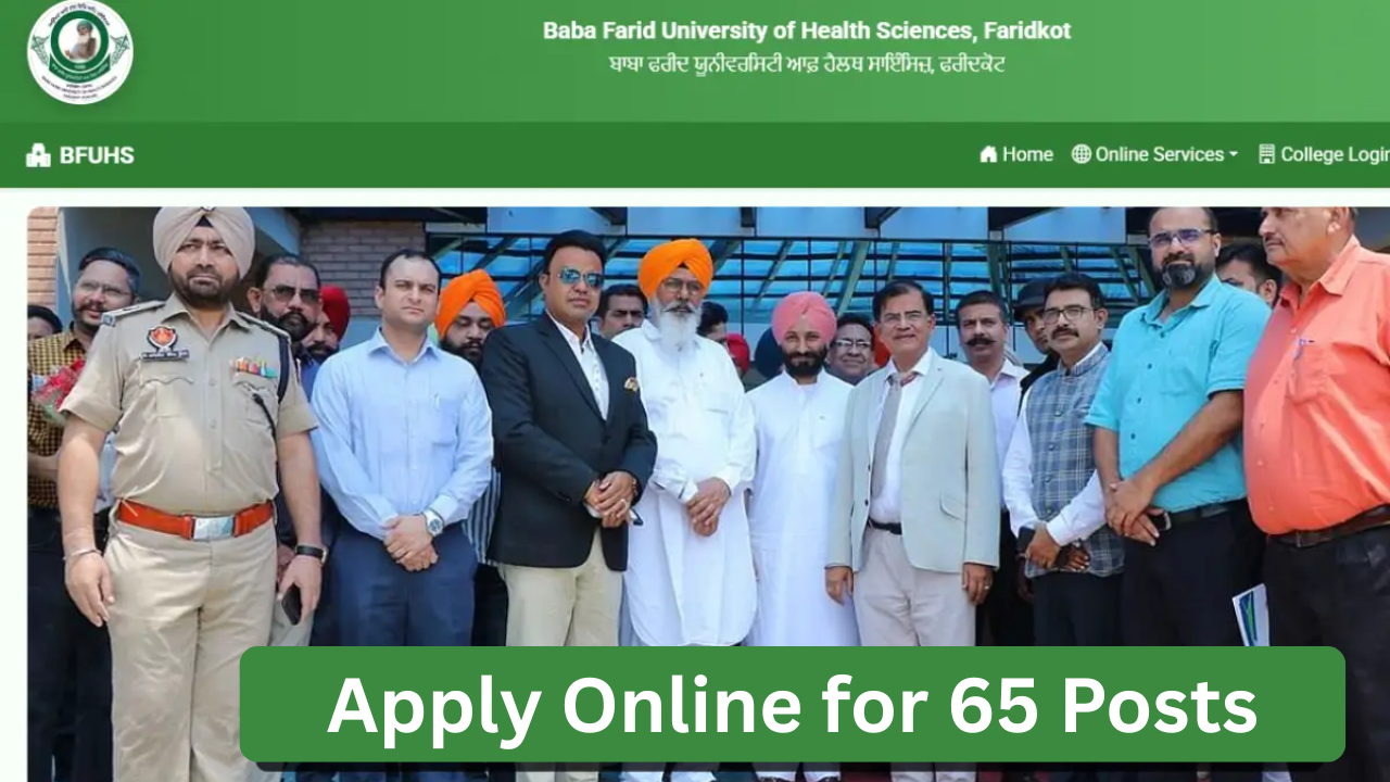 BFUHS Staff Nurse Recruitment 2026
