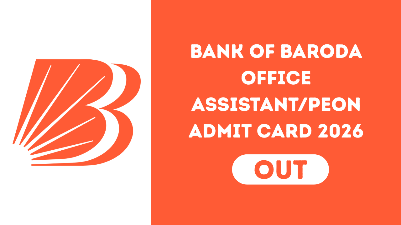 Bank of Baroda Office Assistant