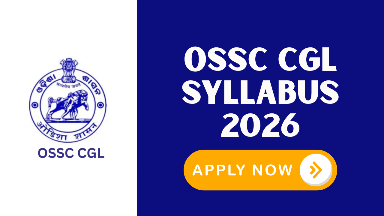 OSSC CGL Syllabus