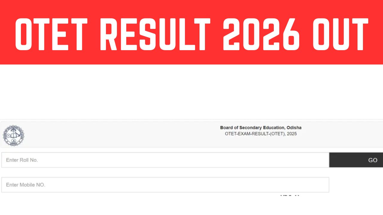 OTET Result 2026